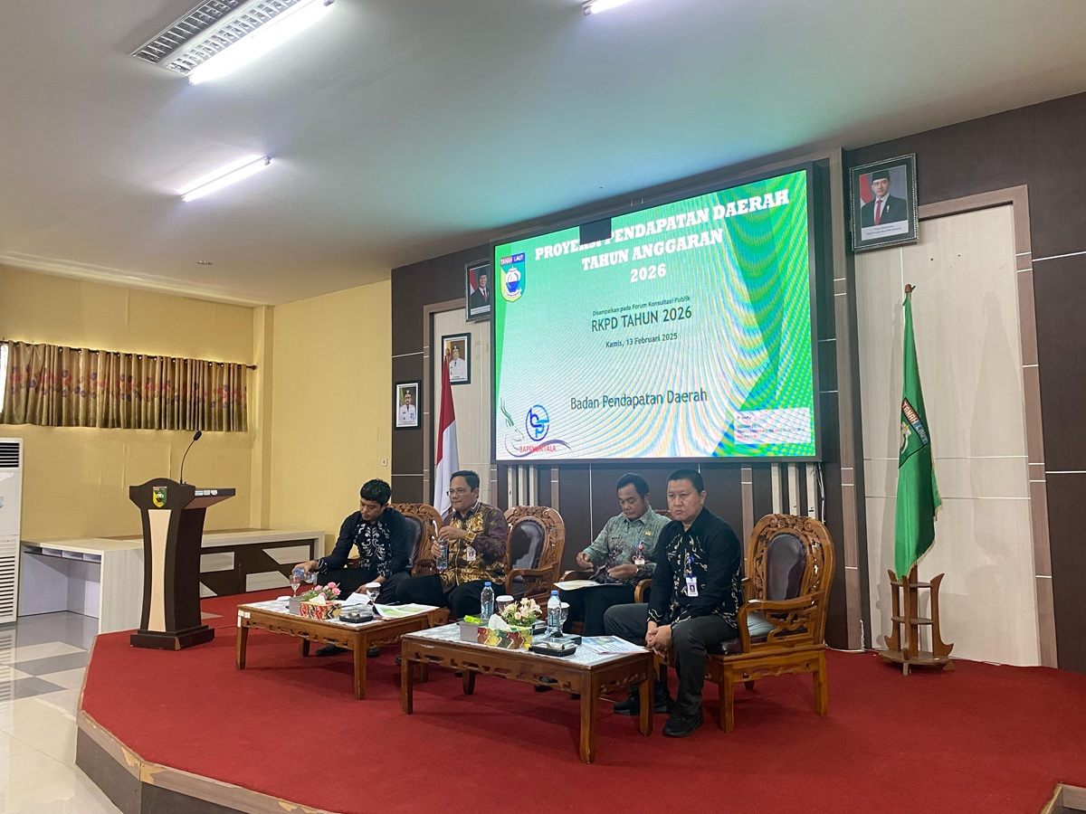Kepala Dinas Perpustakaan dan Kearsipan (DISPUSIP) Hadiri Forum Konsultasi Publik RKPD 2026, Sekreta